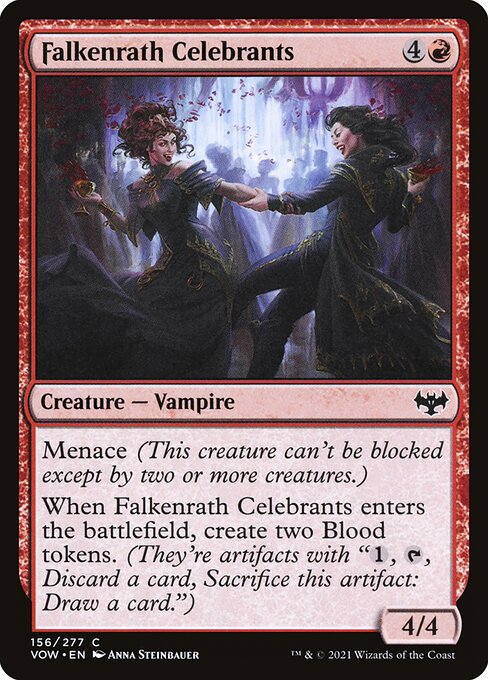 Magic the Gathering Card - Falkenrath Celebrants - MTG Circle