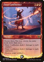 Magic the Gathering Card - Fiery Confluence - MTG Circle