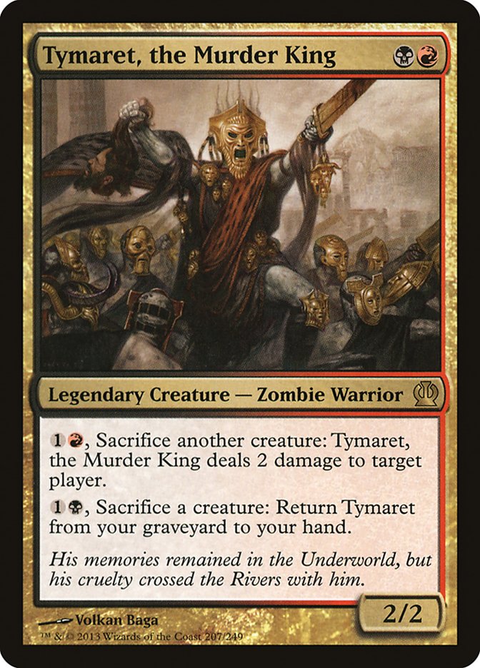 Magic the Gathering Card - Tymaret, the Murder King - MTG Circle