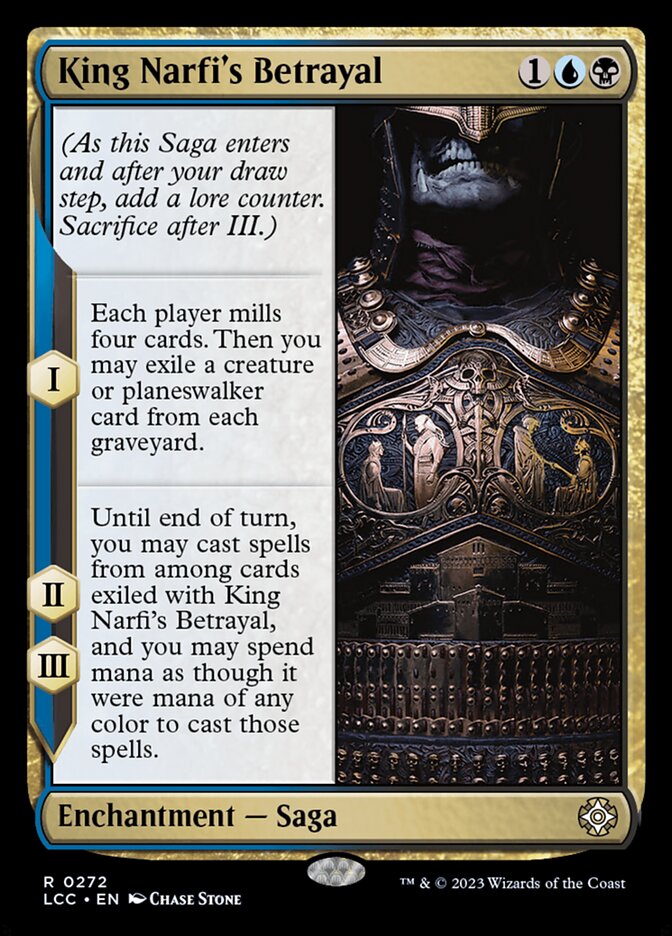 Magic the Gathering Card - King Narfi's Betrayal - MTG Circle