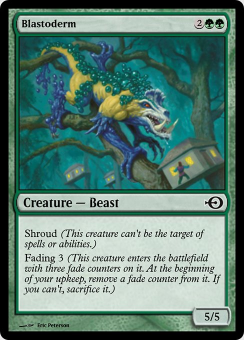 Magic the Gathering Card - Blastoderm - MTG Circle