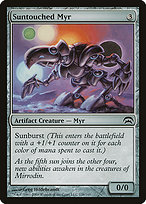Magic the Gathering Card - Suntouched Myr - MTG Circle