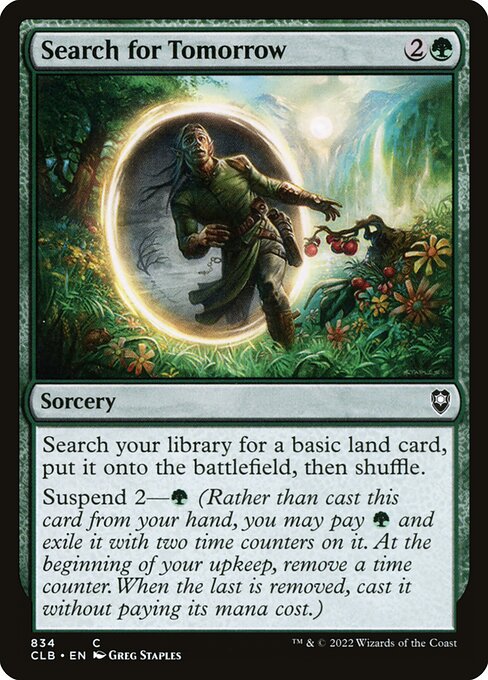 Magic the Gathering Card - Search for Tomorrow - MTG Circle
