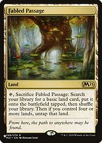 Magic the Gathering Card - Fabled Passage - MTG Circle