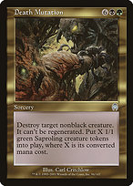 Magic the Gathering Card - Death Mutation - MTG Circle