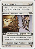 Magic the Gathering Card - Kitsune Mystic // Autumn-Tail, Kitsune Sage - MTG Circle