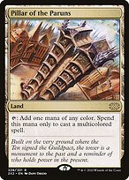Magic the Gathering Card - Pillar of the Paruns - MTG Circle