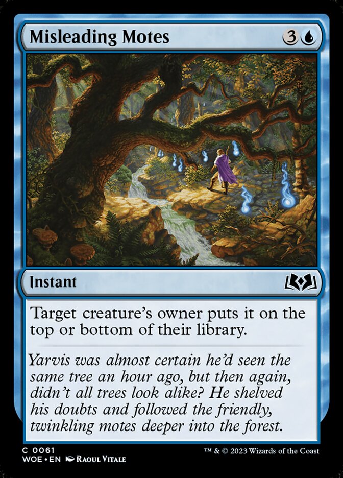 Magic the Gathering Card - Misleading Motes - MTG Circle
