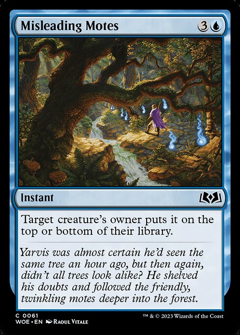 Magic the Gathering Card - Misleading Motes - MTG Circle