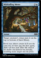 Magic the Gathering Card - Misleading Motes - MTG Circle