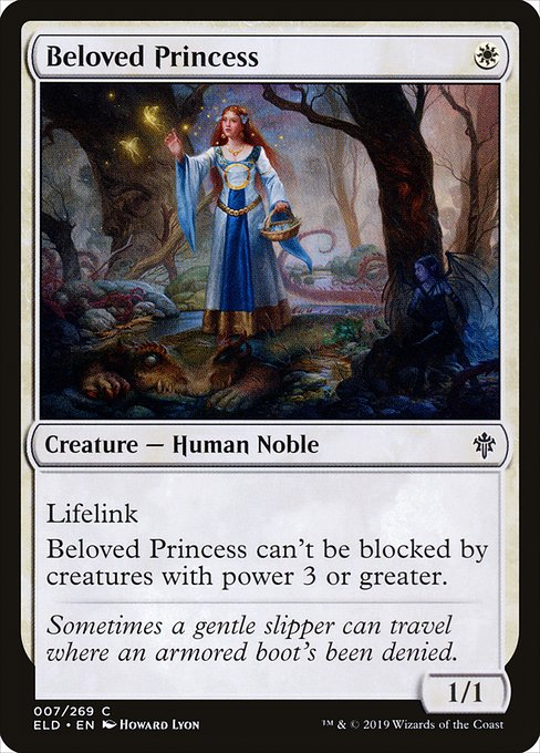 Magic the Gathering Card - Beloved Princess - MTG Circle