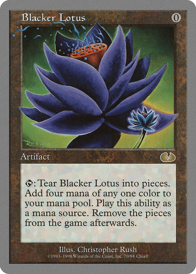 Magic the Gathering Card - Blacker Lotus - MTG Circle