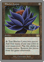 Magic the Gathering Card - Blacker Lotus - MTG Circle