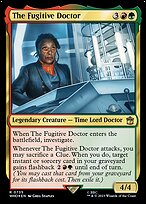 Magic the Gathering Card - The Fugitive Doctor - MTG Circle