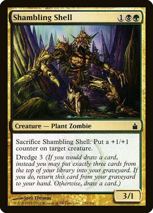 Magic the Gathering Card - Shambling Shell - MTG Circle