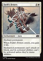 Magic the Gathering Card - Faith's Fetters - MTG Circle