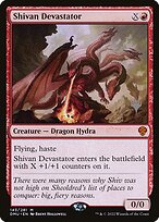 Magic the Gathering Card - Shivan Devastator - MTG Circle