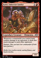 Magic the Gathering Card - Kediss, Emberclaw Familiar - MTG Circle
