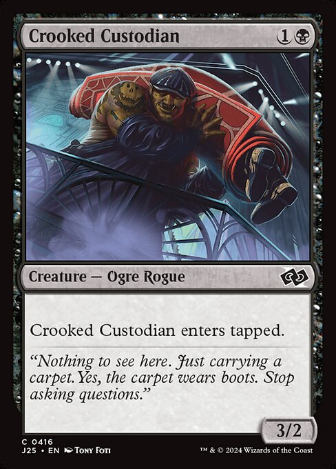 Magic the Gathering Card - Crooked Custodian - MTG Circle