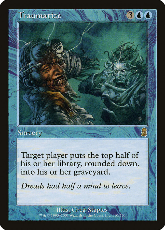 Magic the Gathering Card - Traumatize - MTG Circle