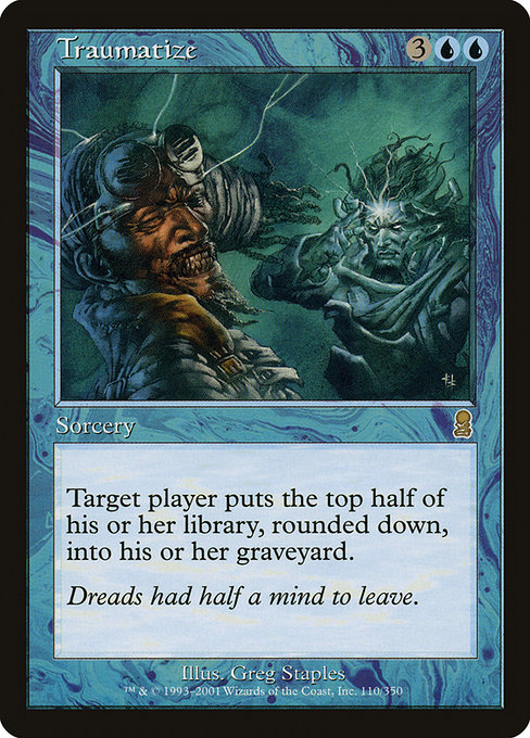 Magic the Gathering Card - Traumatize - MTG Circle