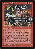 Magic the Gathering Card - Keldon Warlord - MTG Circle