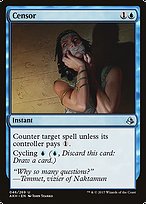 Magic the Gathering Card - Censor - MTG Circle