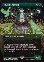 Magic the Gathering Card - Fauna Shaman - MTG Circle