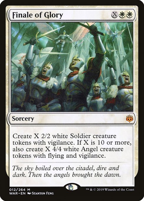 Magic the Gathering Card - Finale of Glory - MTG Circle
