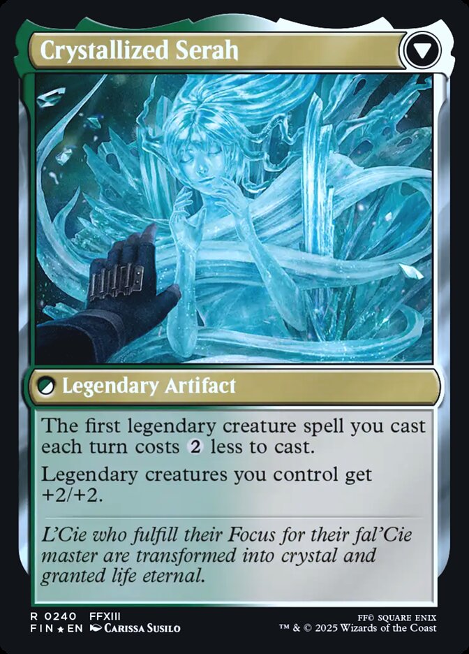 Magic the Gathering Card - Crystallized Serah - MTG Circle