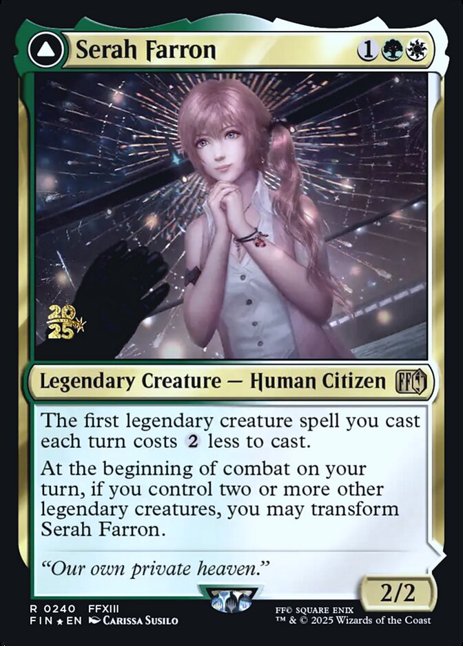 Magic the Gathering Card - Serah Farron - MTG Circle