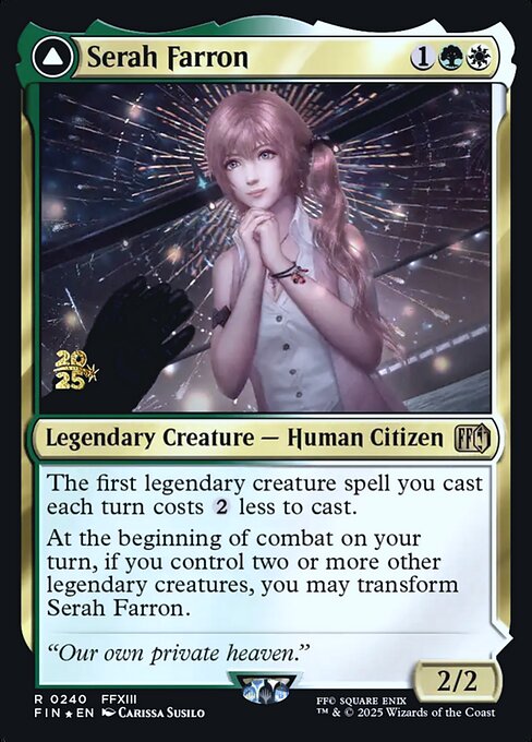 Magic the Gathering Card - Serah Farron - MTG Circle