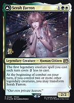 Magic the Gathering Card - Serah Farron // Crystallized Serah - MTG Circle