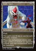 Magic the Gathering Card - Static Snare - MTG Circle