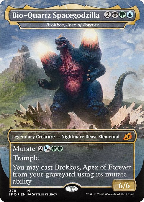 Magic the Gathering Card - Brokkos, Apex of Forever - MTG Circle