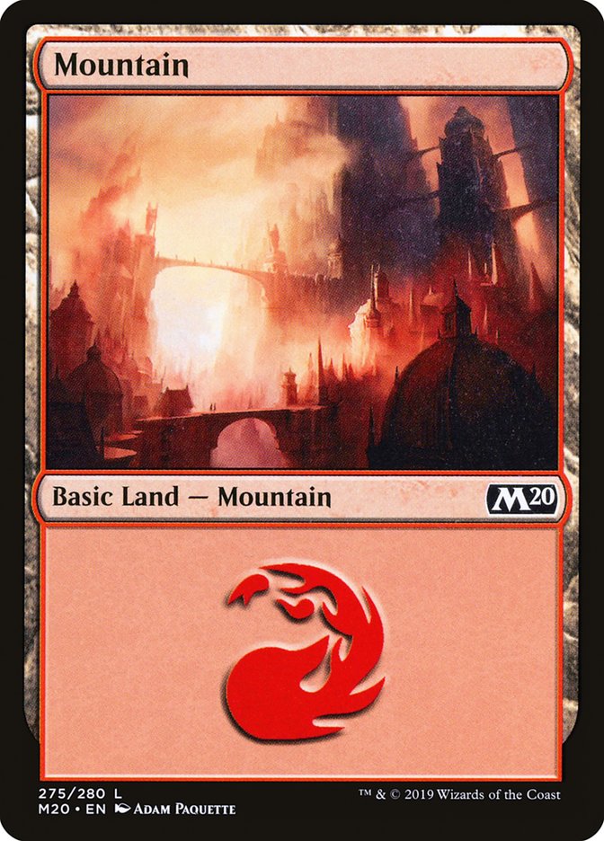 Magic the Gathering Card - Mountain - MTG Circle