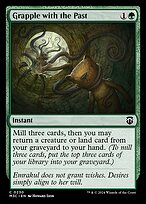 Magic the Gathering Card - Grapple with the Past - MTG Circle