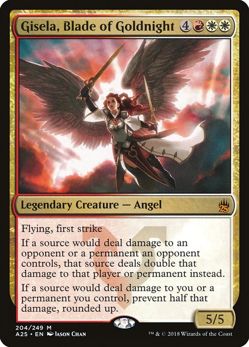 Magic the Gathering Card - Gisela, Blade of Goldnight - MTG Circle