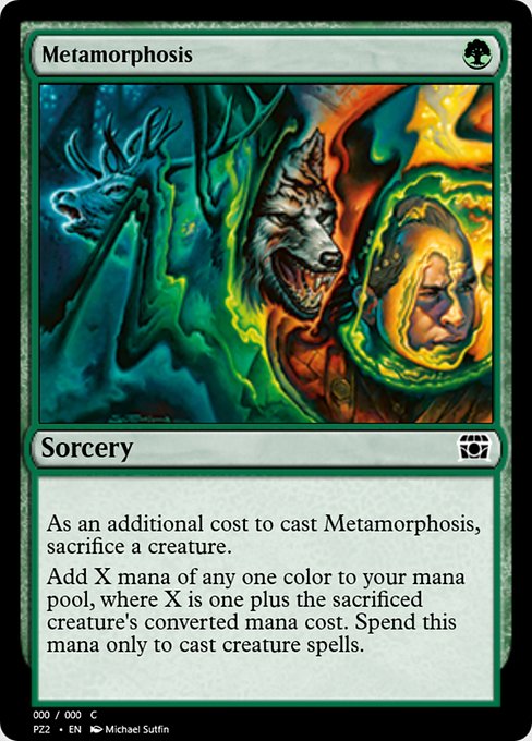 Magic the Gathering Card - Metamorphosis - MTG Circle