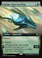 Magic the Gathering Card - Sledge-Class Seedship - MTG Circle