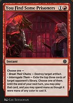 Magic the Gathering Card - You Find Some Prisoners - MTG Circle