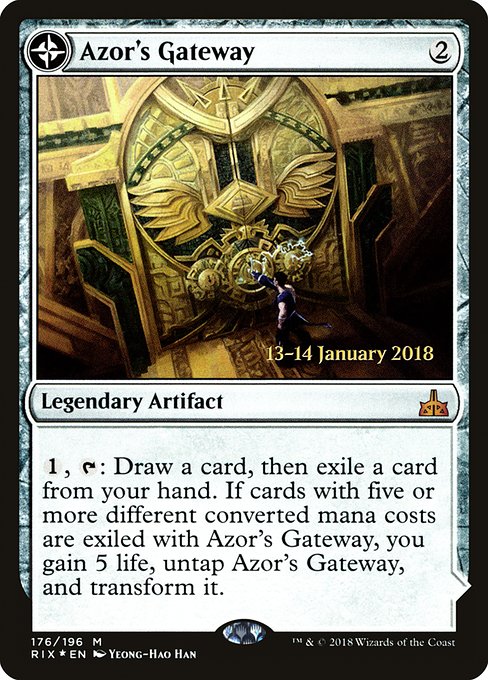 Magic the Gathering Card - Azor's Gateway - MTG Circle