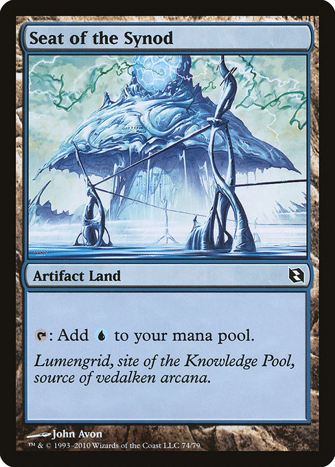 Magic the Gathering Card - Seat of the Synod - MTG Circle