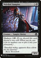 Magic the Gathering Card - Weirded Vampire - MTG Circle