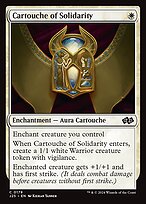 Magic the Gathering Card - Cartouche of Solidarity - MTG Circle