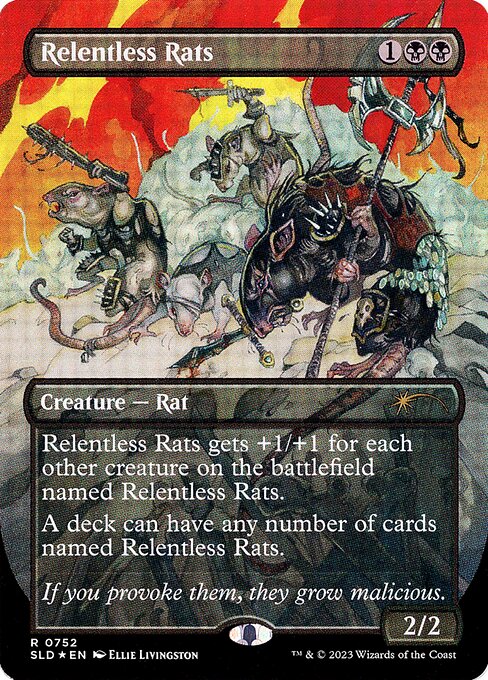 Magic the Gathering Card - Relentless Rats - MTG Circle