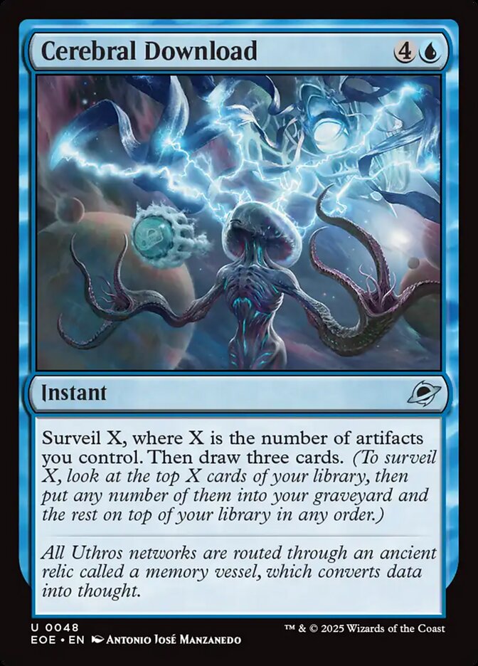 Magic the Gathering Card - Cerebral Download - MTG Circle
