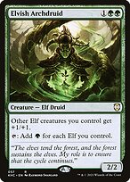 Magic the Gathering Card - Elvish Archdruid - MTG Circle