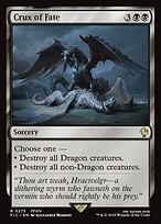 Magic the Gathering Card - Crux of Fate - MTG Circle