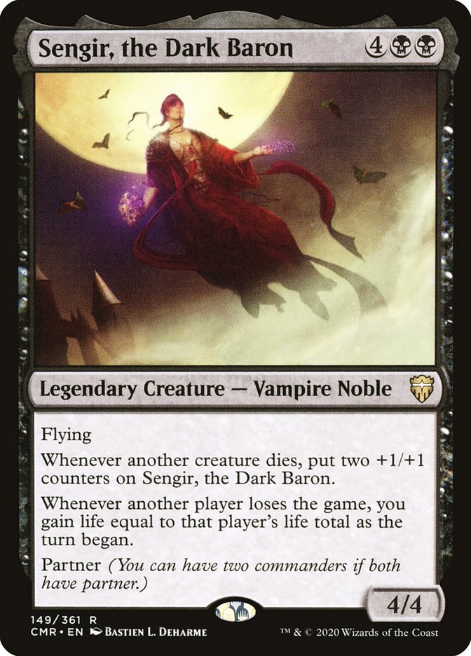Magic the Gathering Card - Sengir, the Dark Baron - MTG Circle